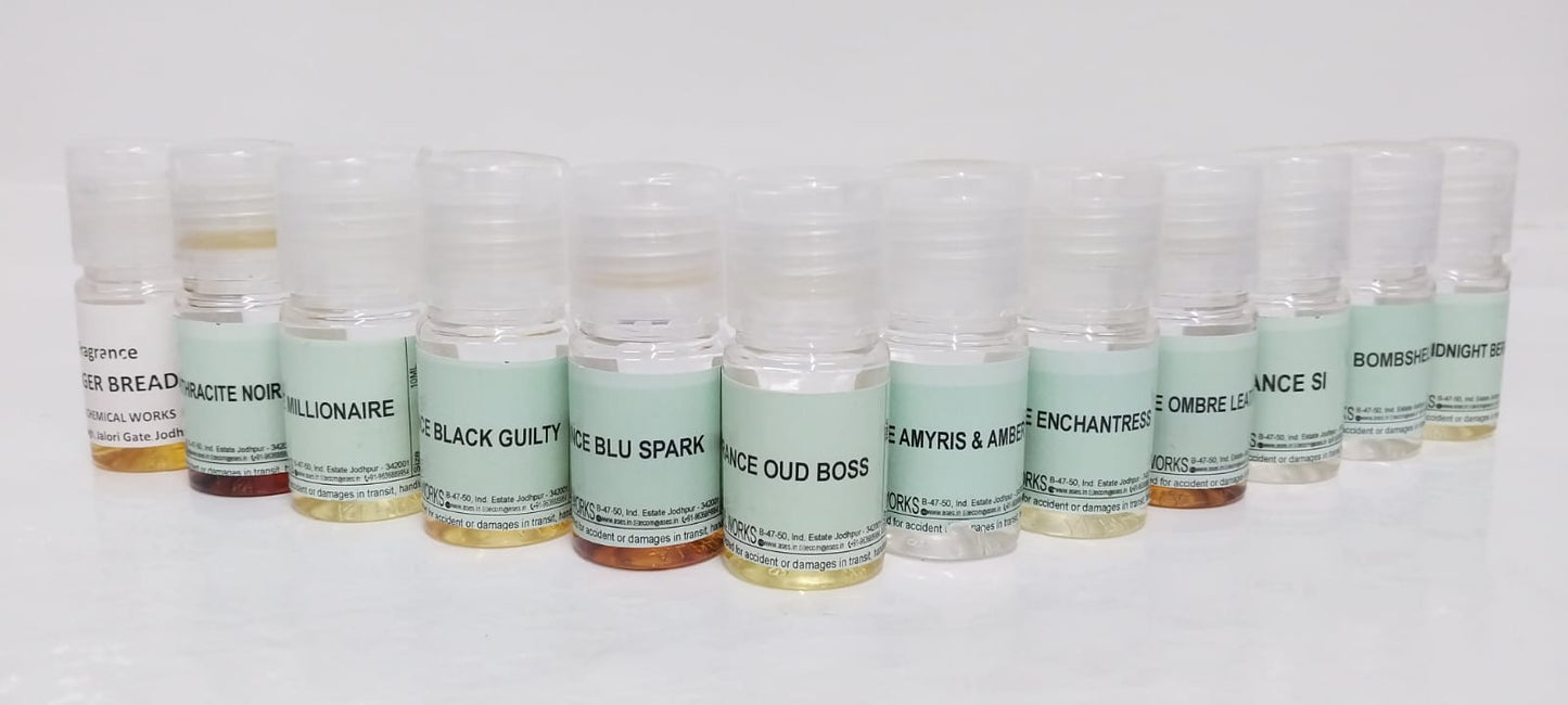 Fine Fragrance Sample 10ML ( Set of 12)