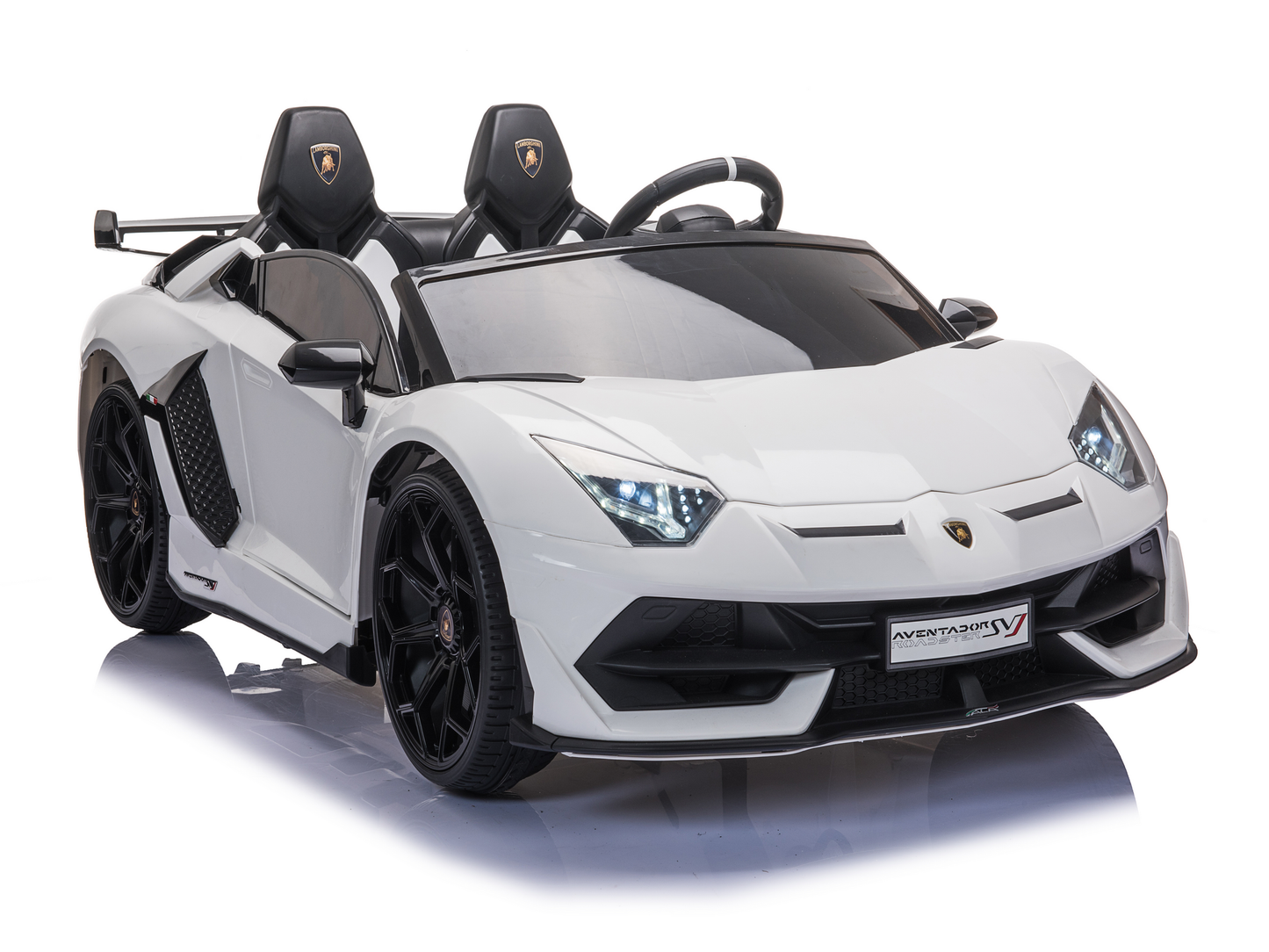 Magic Cars 2 Seater Lamborghini Aventador RC Ride On Car For Children Wireless Parental Control