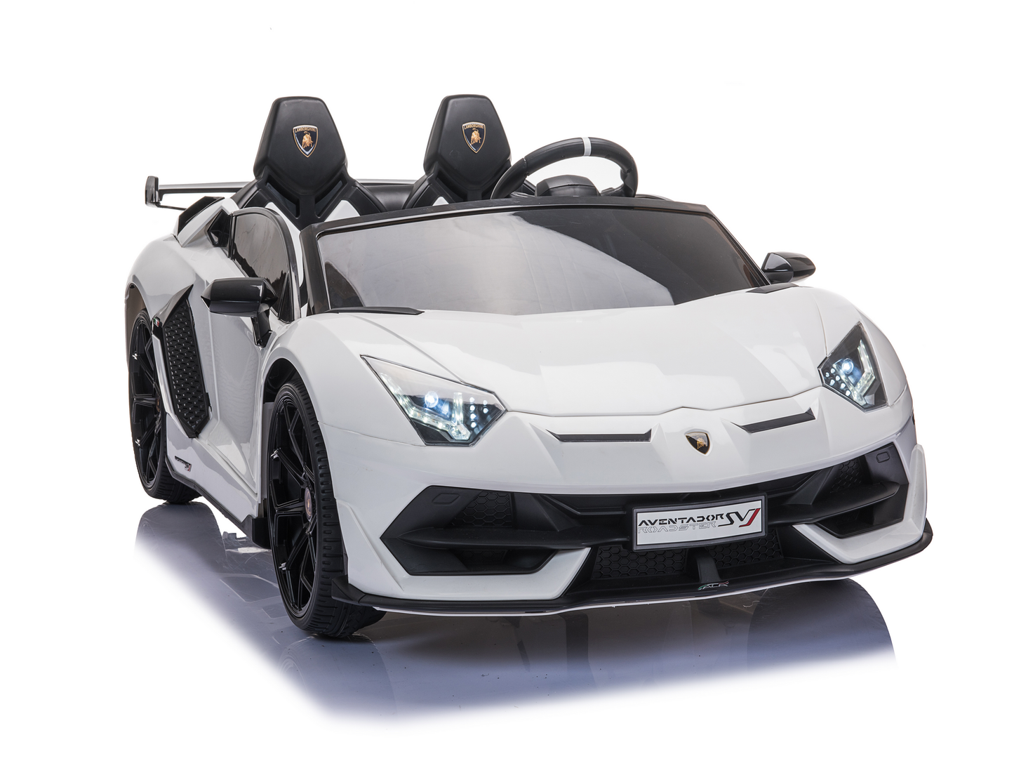 Magic Cars 2 Seater Lamborghini Aventador RC Ride On Car For Children Wireless Parental Control