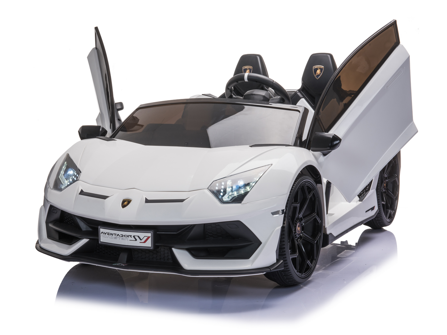 Magic Cars 2 Seater Lamborghini Aventador RC Ride On Car For Children Wireless Parental Control