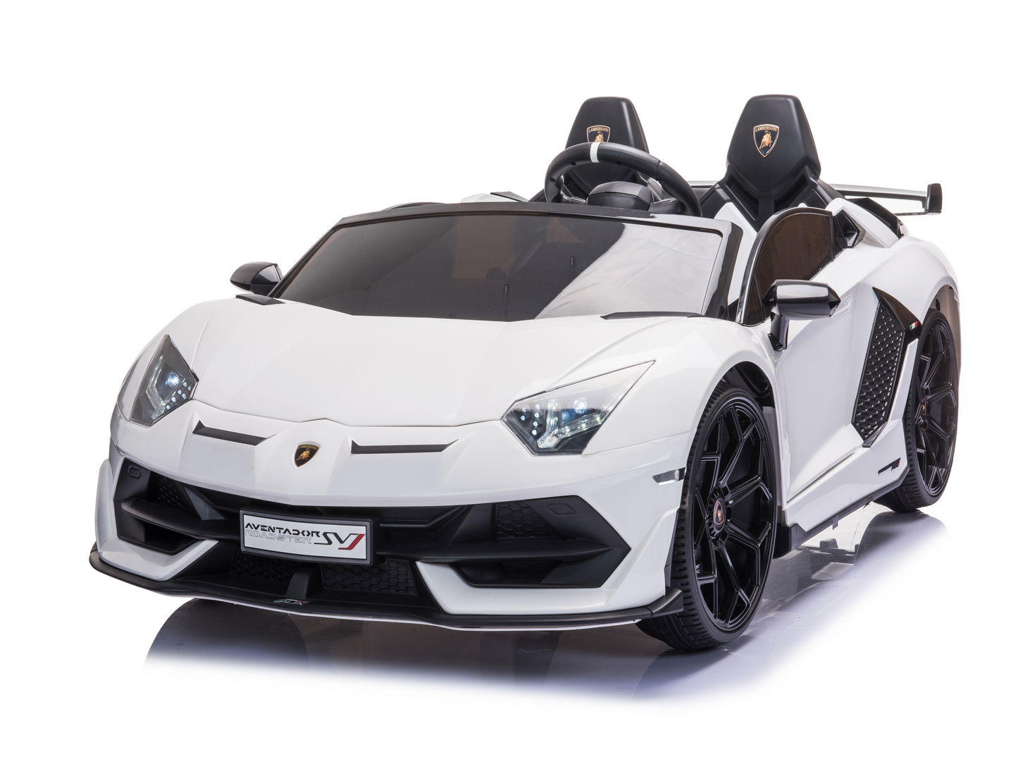 Magic Cars 2 Seater Lamborghini Aventador RC Ride On Car For Children Wireless Parental Control