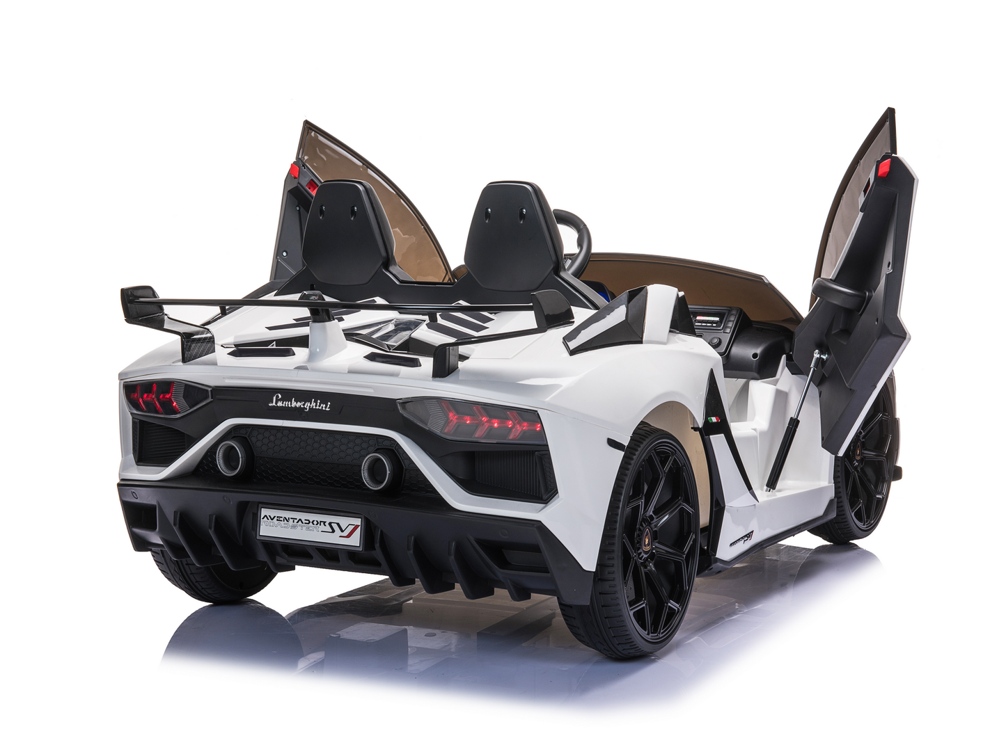 Magic Cars 2 Seater Lamborghini Aventador RC Ride On Car For Children Wireless Parental Control