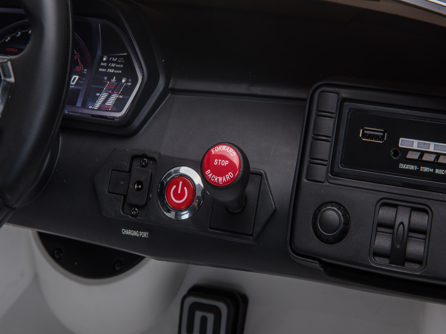 Magic Cars 2 Seater Lamborghini Aventador RC Ride On Car For Children Wireless Parental Control