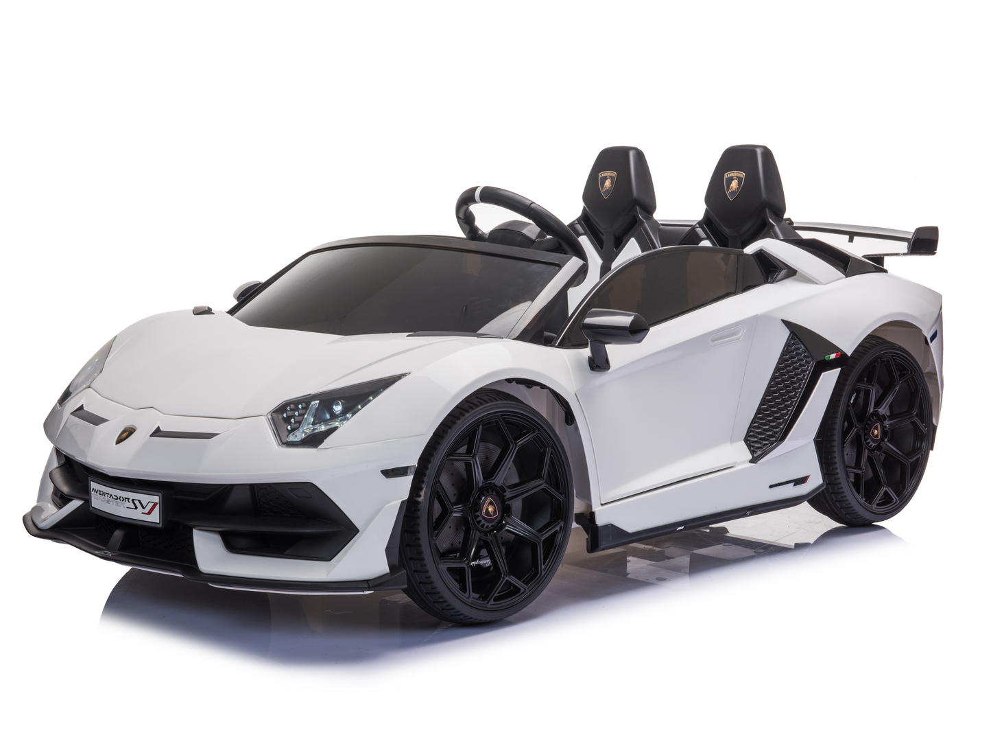 Magic Cars 2 Seater Lamborghini Aventador RC Ride On Car For Children Wireless Parental Control