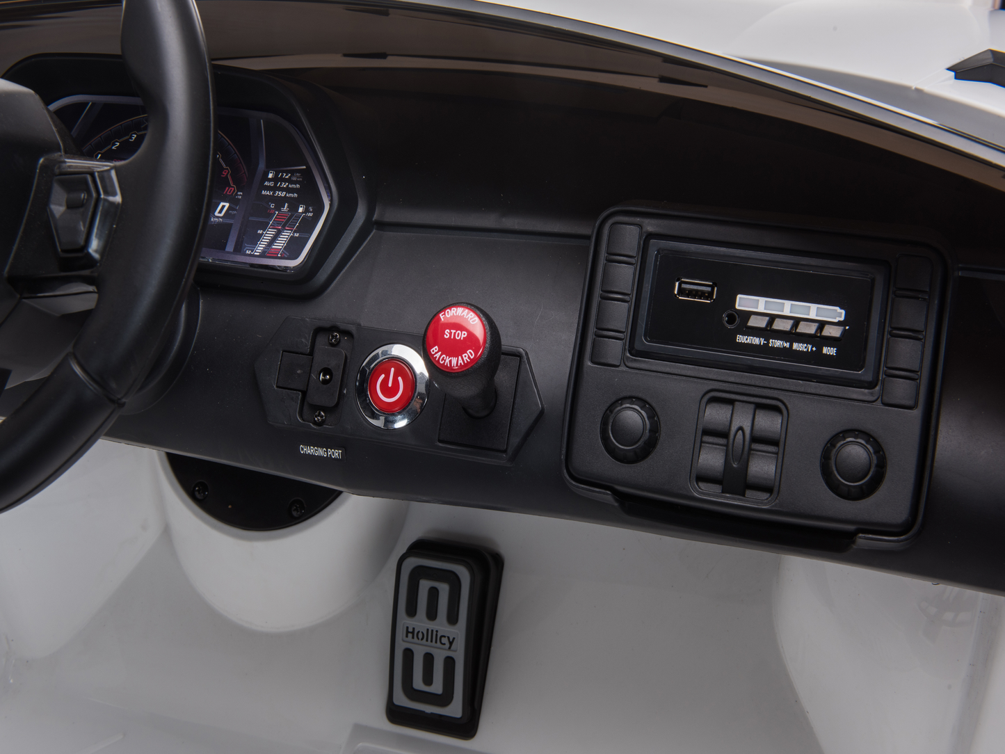 Magic Cars 2 Seater Lamborghini Aventador RC Ride On Car For Children Wireless Parental Control