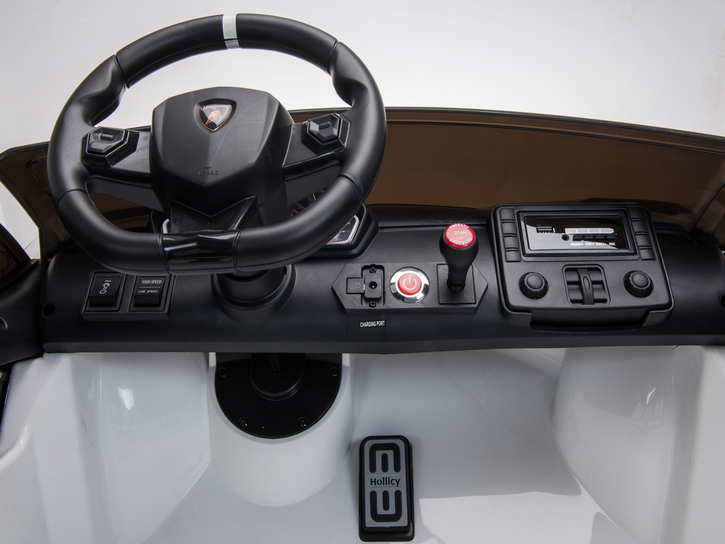 Magic Cars 2 Seater Lamborghini Aventador RC Ride On Car For Children Wireless Parental Control