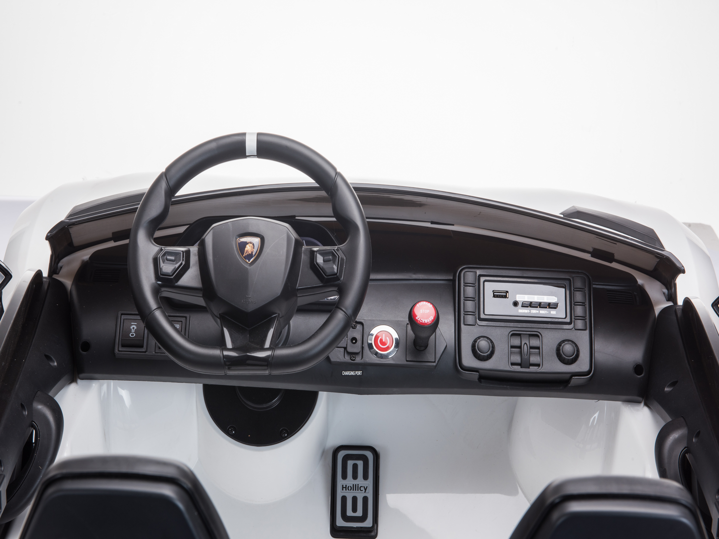 Magic Cars 2 Seater Lamborghini Aventador RC Ride On Car For Children Wireless Parental Control