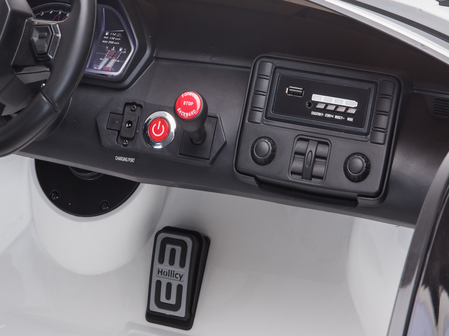 Magic Cars 2 Seater Lamborghini Aventador RC Ride On Car For Children Wireless Parental Control