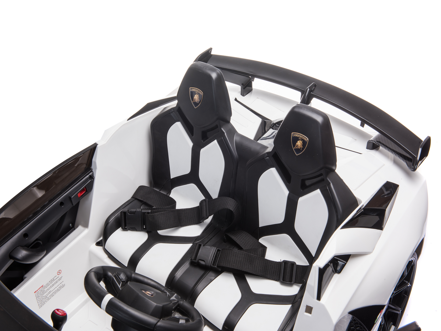 Magic Cars 2 Seater Lamborghini Aventador RC Ride On Car For Children Wireless Parental Control