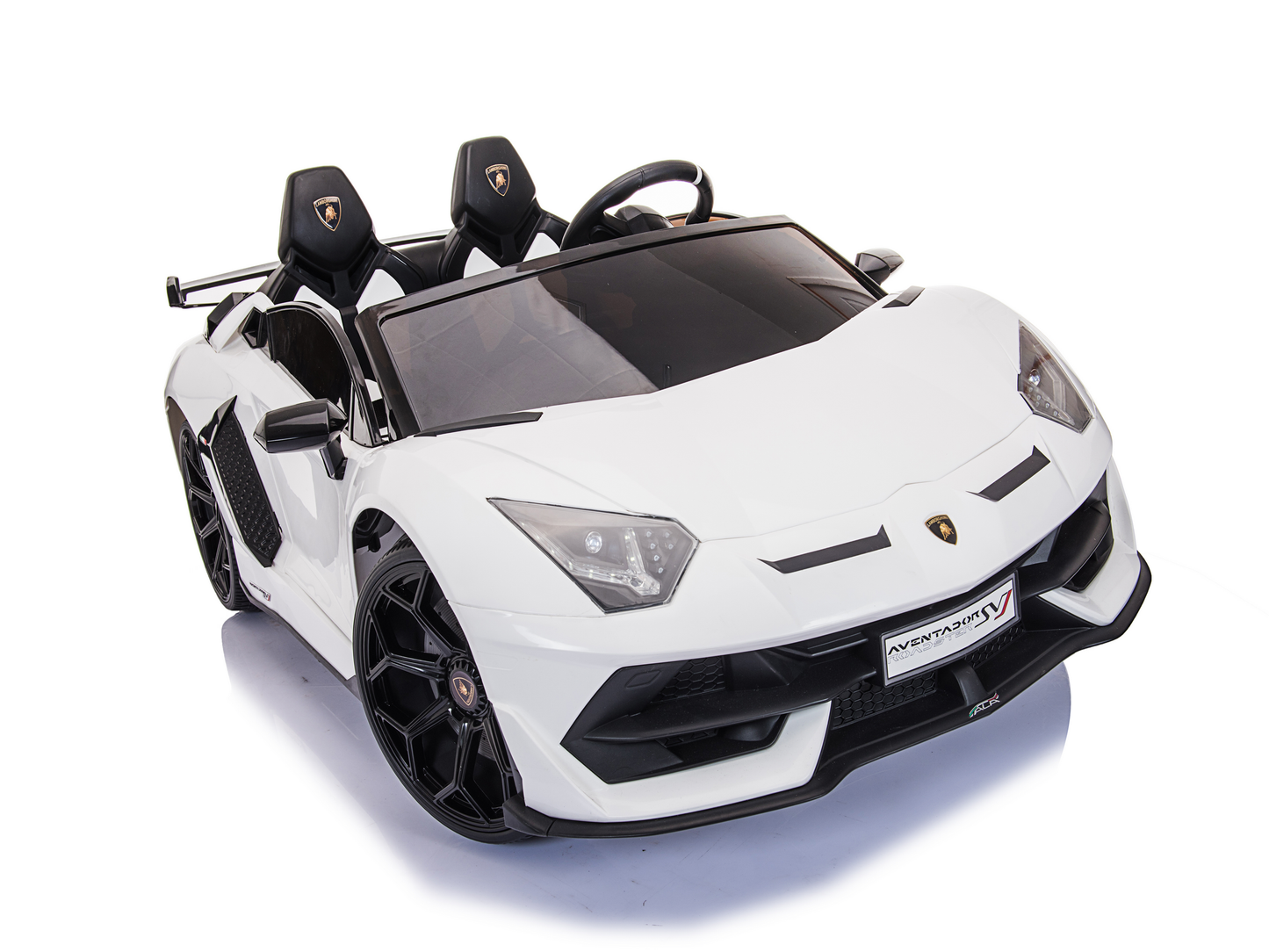 Magic Cars 2 Seater Lamborghini Aventador RC Ride On Car For Children Wireless Parental Control