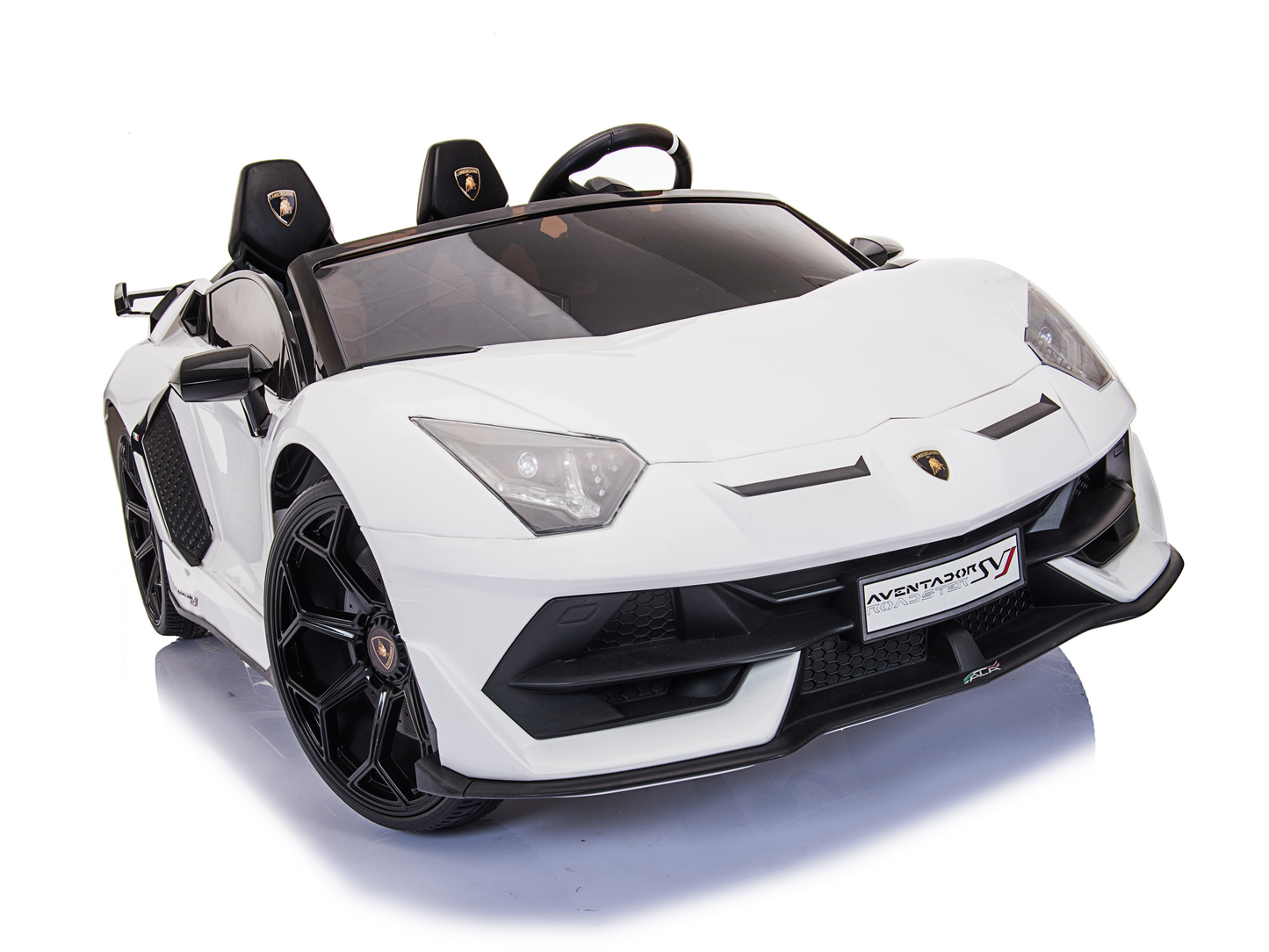 Magic Cars 2 Seater Lamborghini Aventador RC Ride On Car For Children Wireless Parental Control