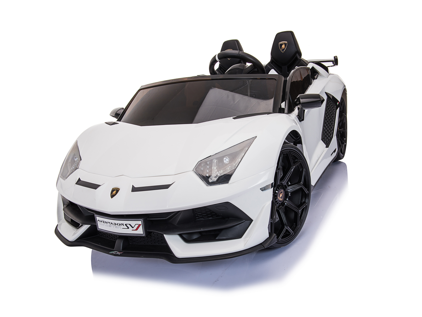 Magic Cars 2 Seater Lamborghini Aventador RC Ride On Car For Children Wireless Parental Control