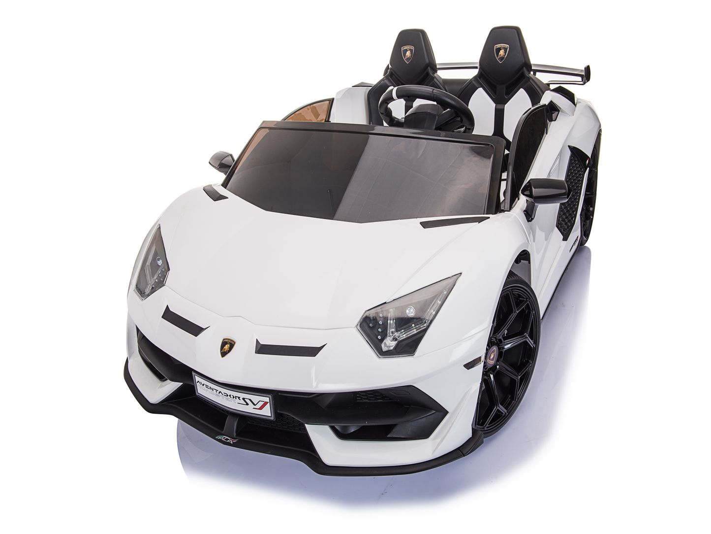 Magic Cars 2 Seater Lamborghini Aventador RC Ride On Car For Children Wireless Parental Control