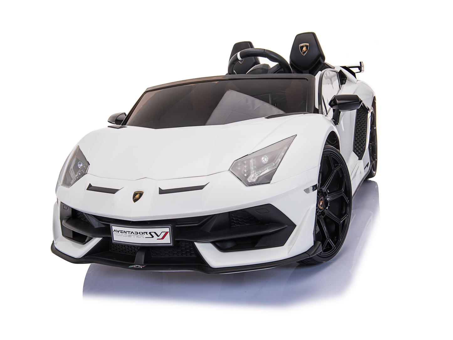 Magic Cars 2 Seater Lamborghini Aventador RC Ride On Car For Children Wireless Parental Control