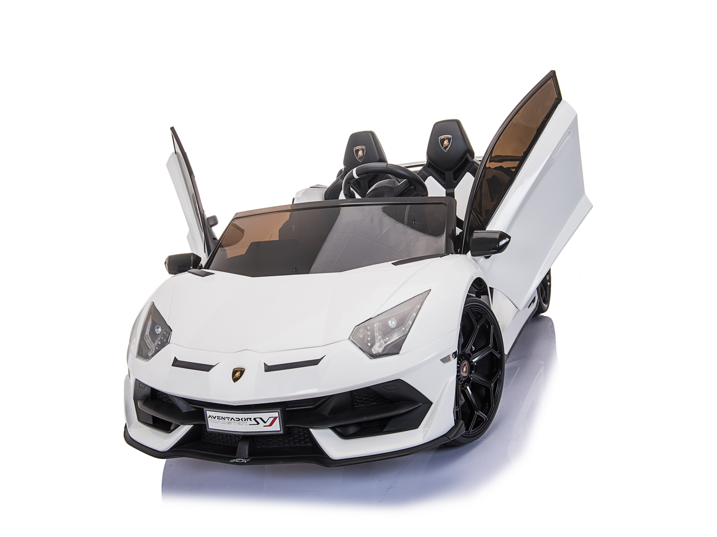 Magic Cars 2 Seater Lamborghini Aventador RC Ride On Car For Children Wireless Parental Control