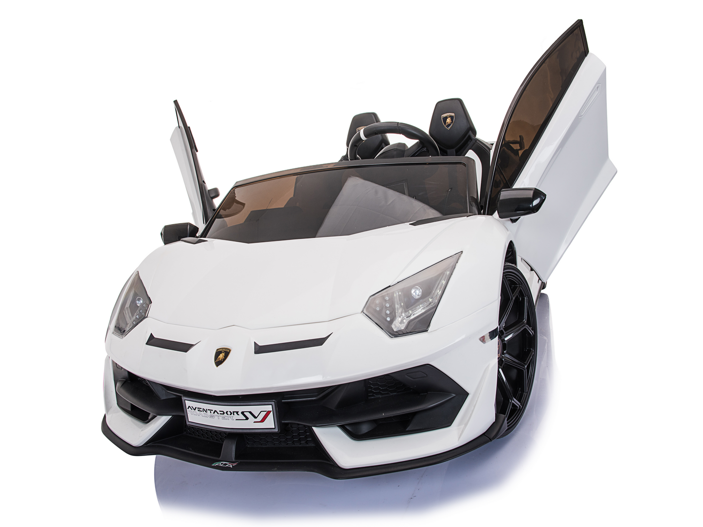 Magic Cars 2 Seater Lamborghini Aventador RC Ride On Car For Children Wireless Parental Control