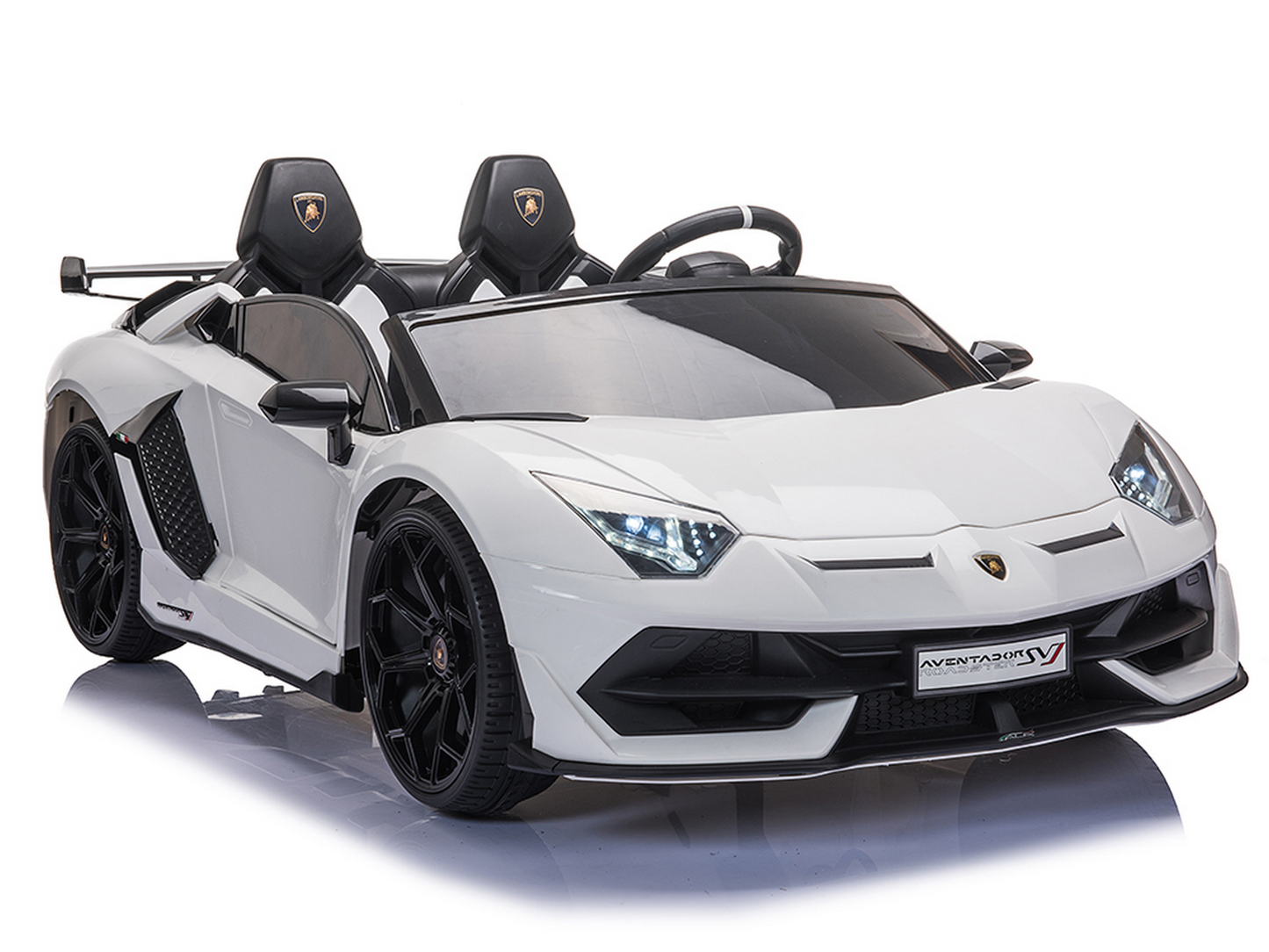 Magic Cars 2 Seater Lamborghini Aventador RC Ride On Car For Children Wireless Parental Control