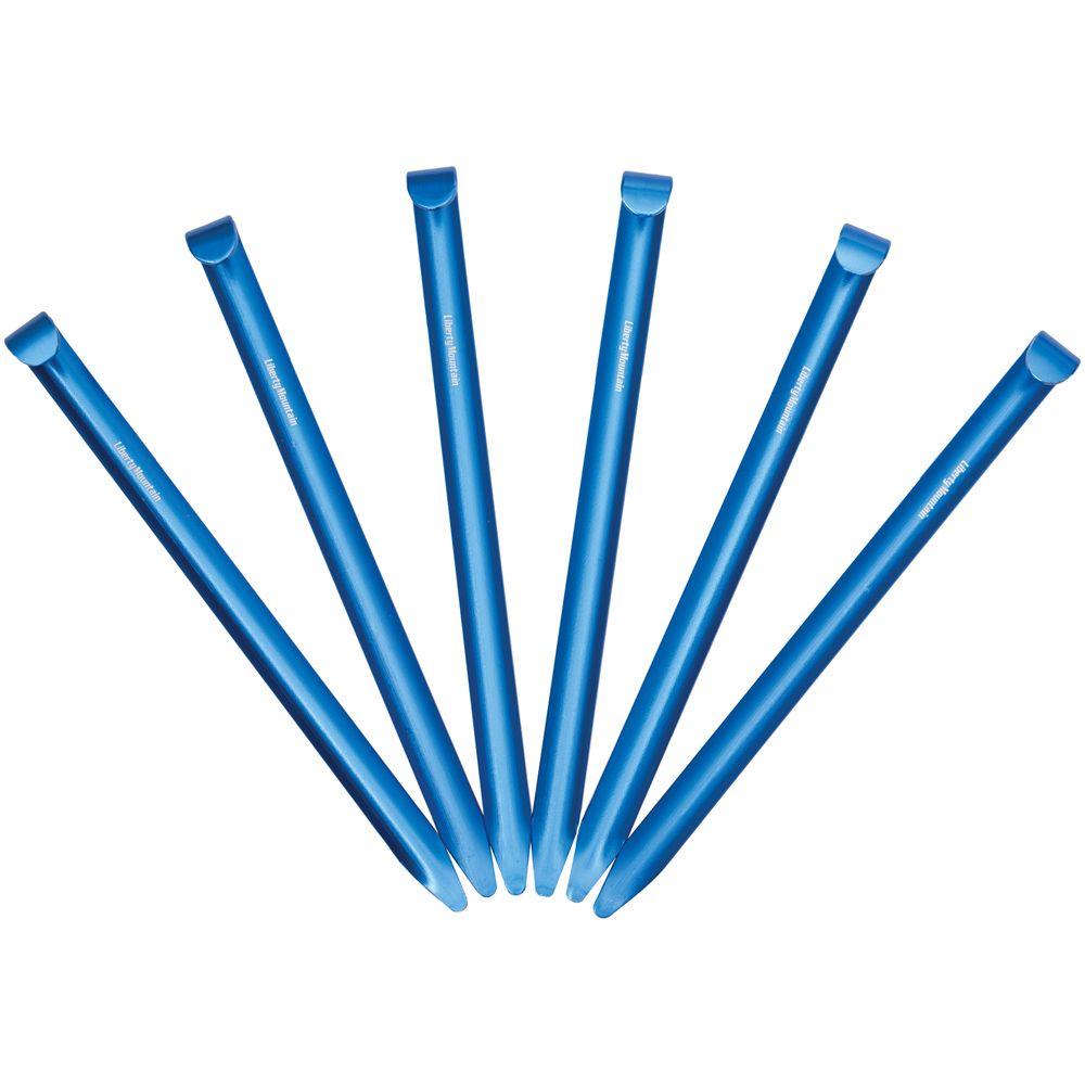Wide Ultralight Tent Peg - 7" (6 pack)