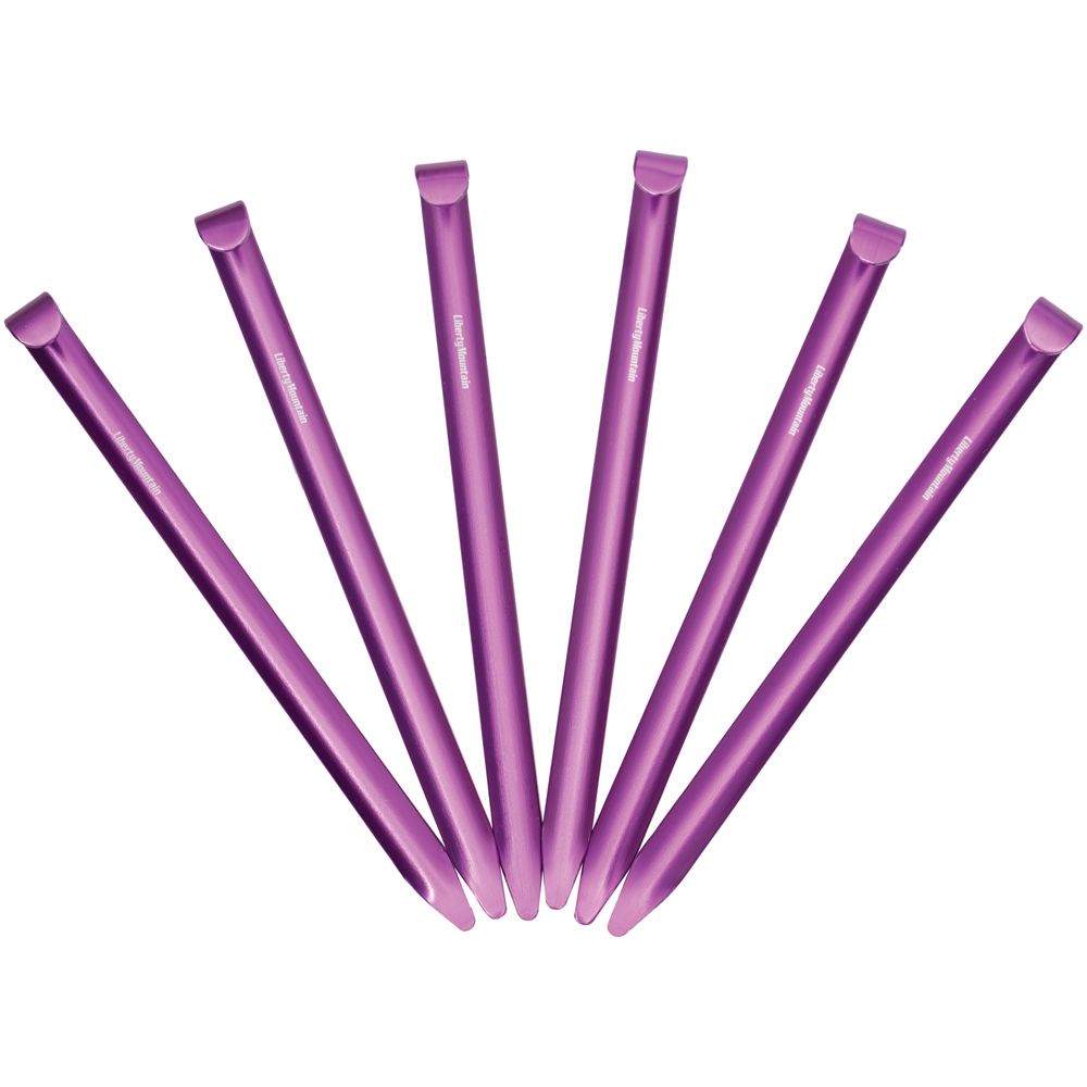 Wide Ultralight Tent Peg - 7" (6 pack)
