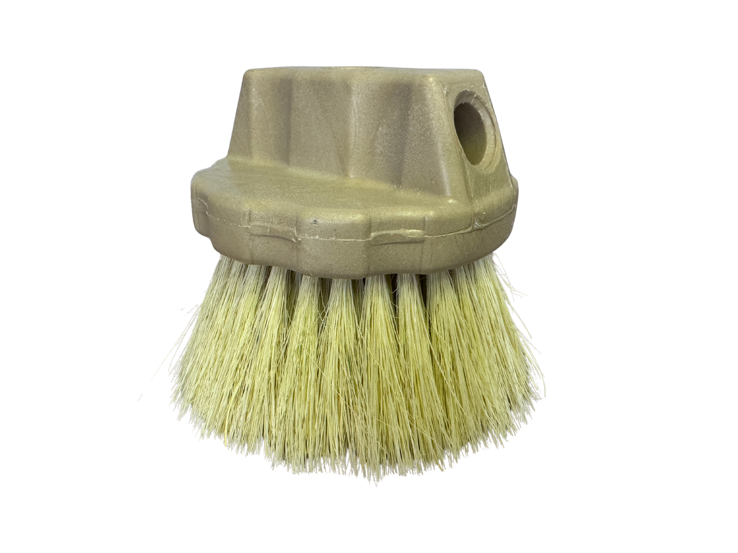 Round White Tampico Window Brush