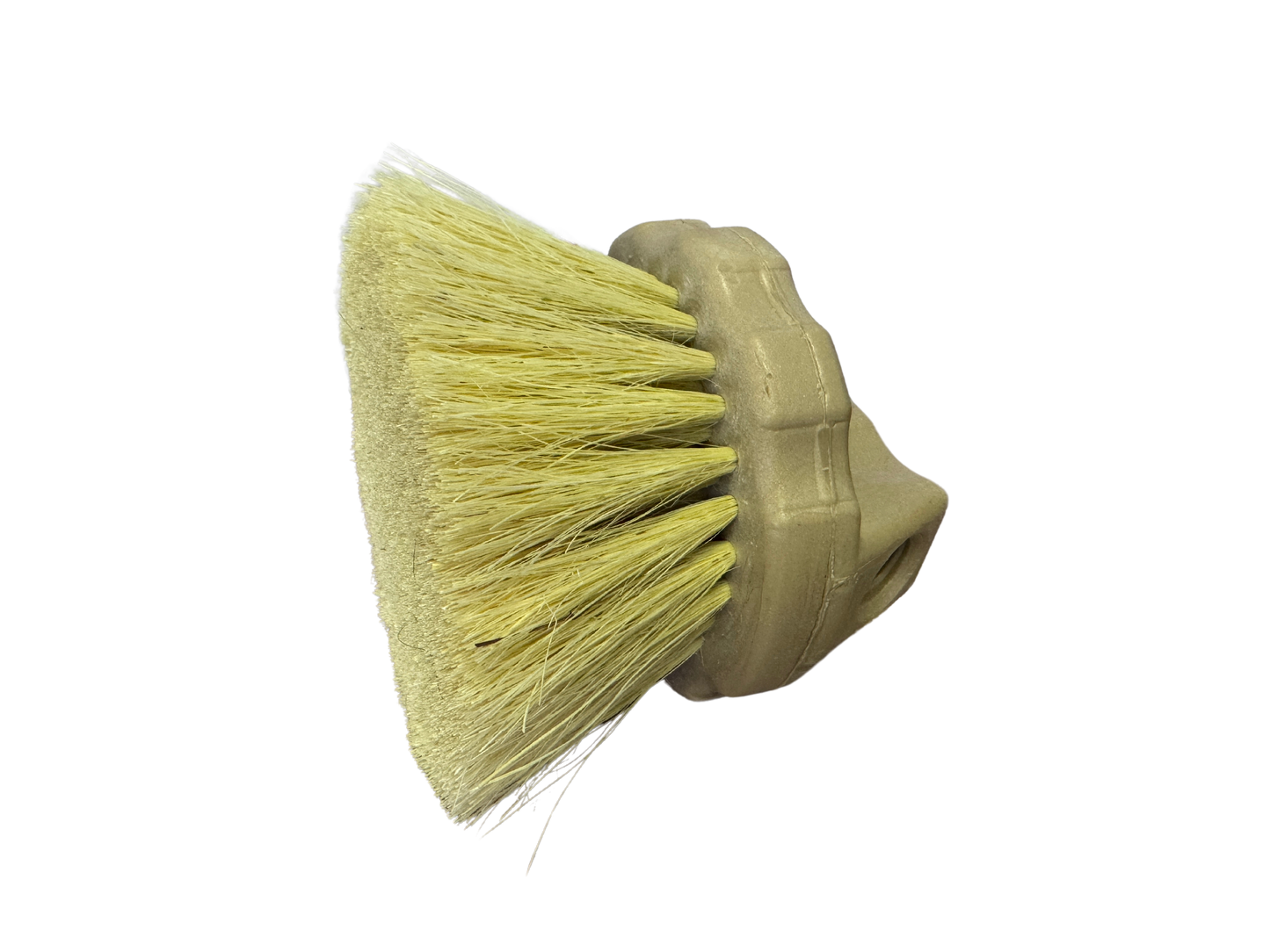 Round White Tampico Window Brush