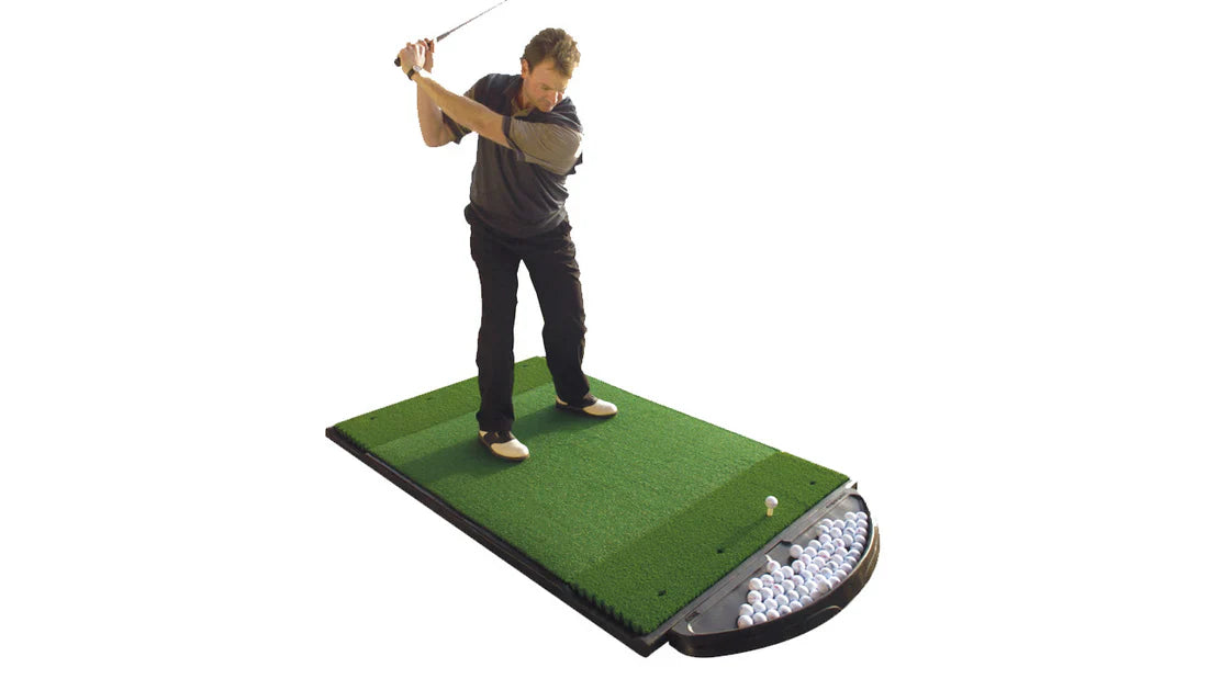 Fiberbuilt Half-Moon Molded Rubber Ball Tray