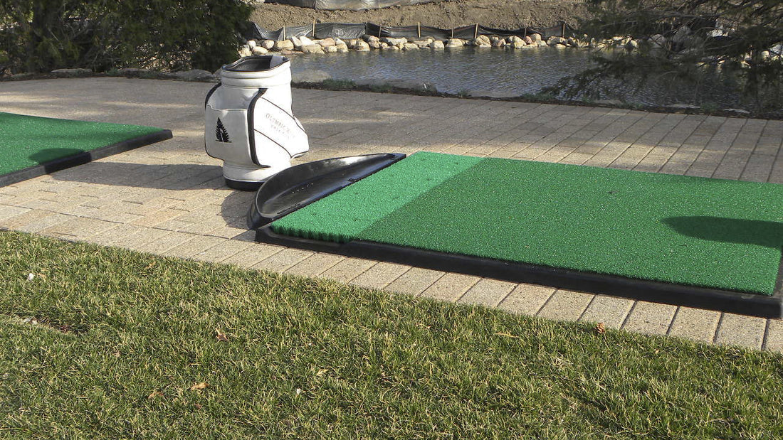 Fiberbuilt Half-Moon Molded Rubber Ball Tray