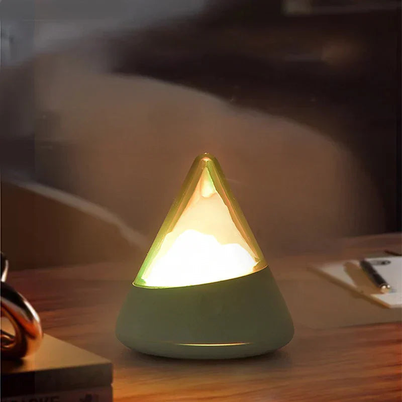Wireless LED Night Light RGB Rechargeable ABS PC Iceberg Design