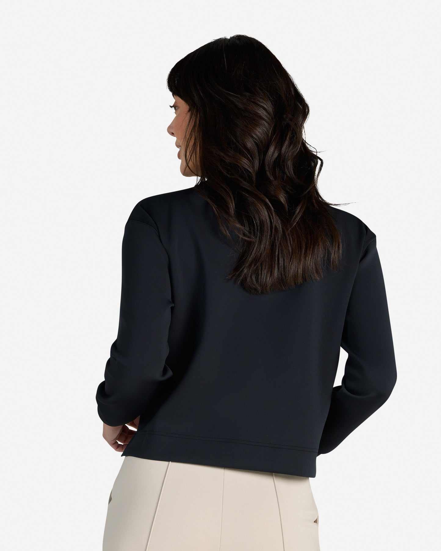 At Ease Quarterzip - Black