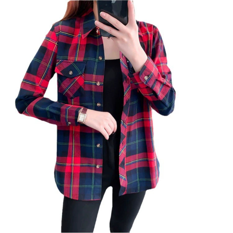 Women's Re-Form Flannel LS Shirt