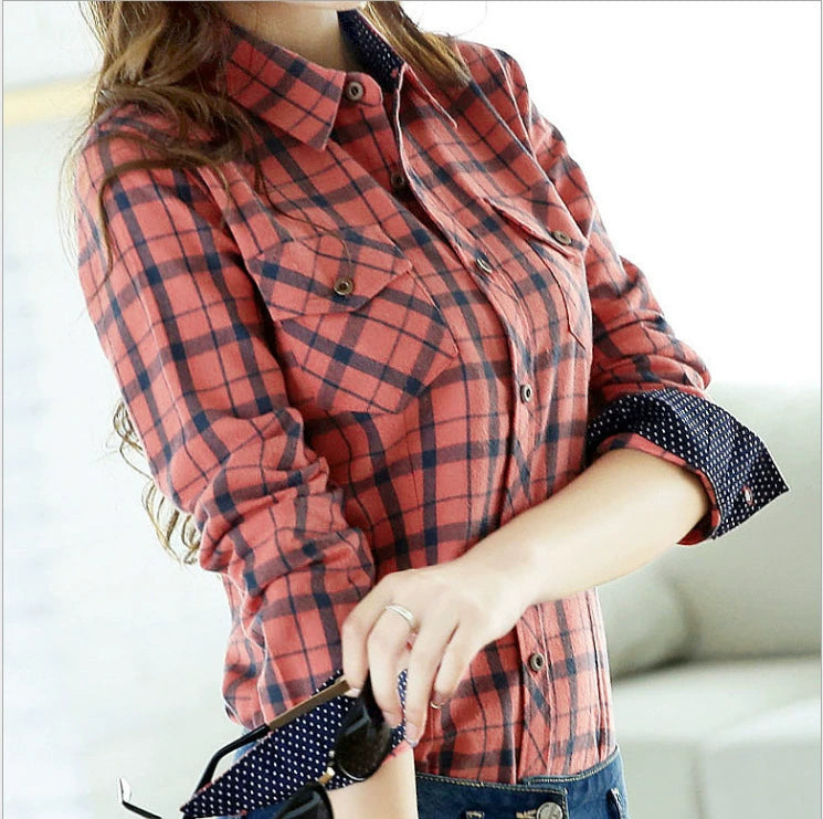 Women's Re-Form Flannel LS Shirt