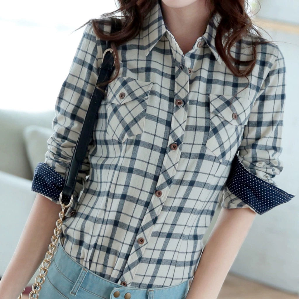 Women's Re-Form Flannel LS Shirt