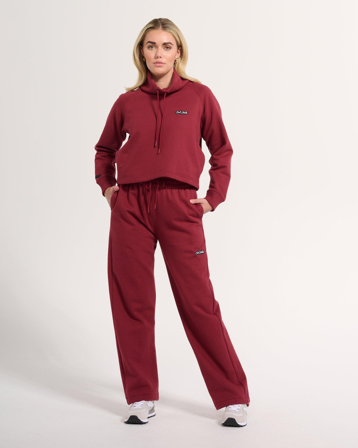 Rec League Mock Neck - Tibetan Red