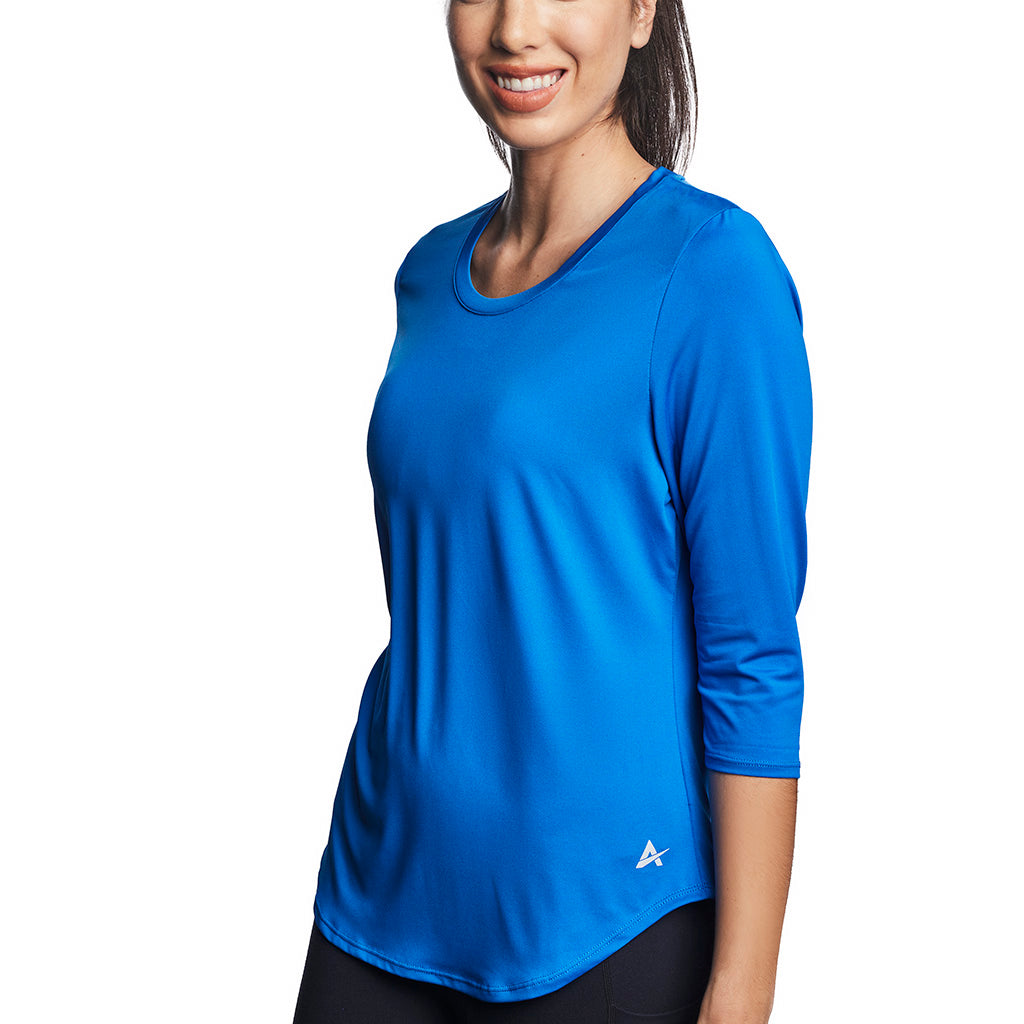 Women's Cooling 3/4 Sleeve T-Shirt - CLOSEOUT