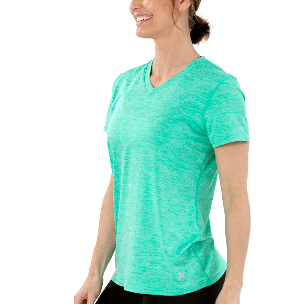 Women's Cooling V-Neck Short Sleeve T-Shirt - CLOSEOUT