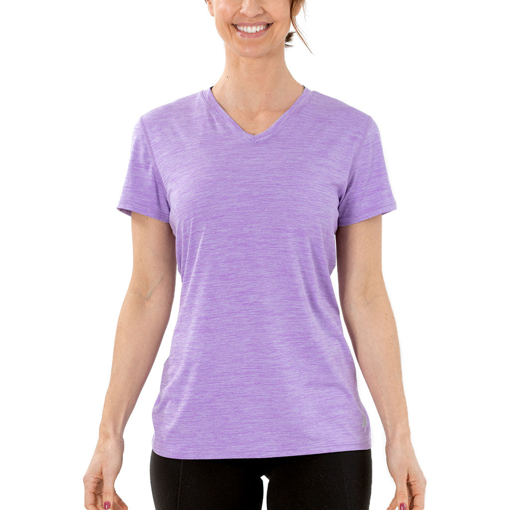 Women's Cooling V-Neck Short Sleeve T-Shirt - CLOSEOUT