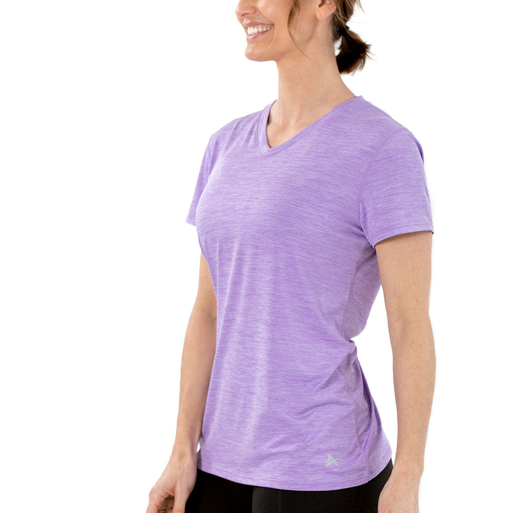 Women's Cooling V-Neck Short Sleeve T-Shirt - CLOSEOUT