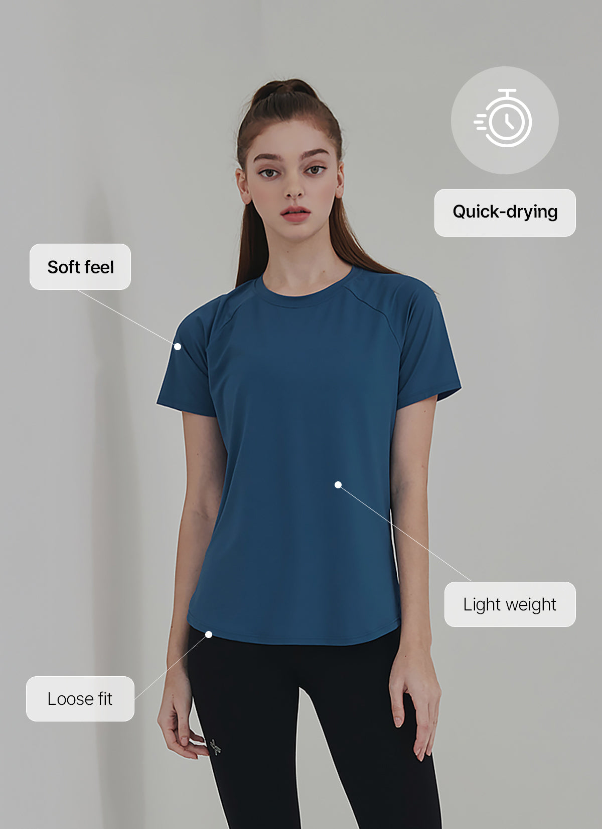 [1+1] Ice Feather Comfort Short Sleeve