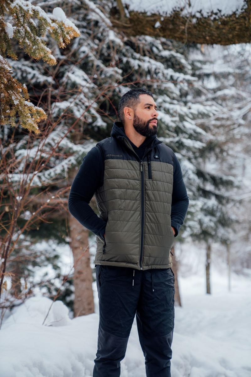 ActionHeat 5V Men's Pocono Insulated Puffer Heated Vest