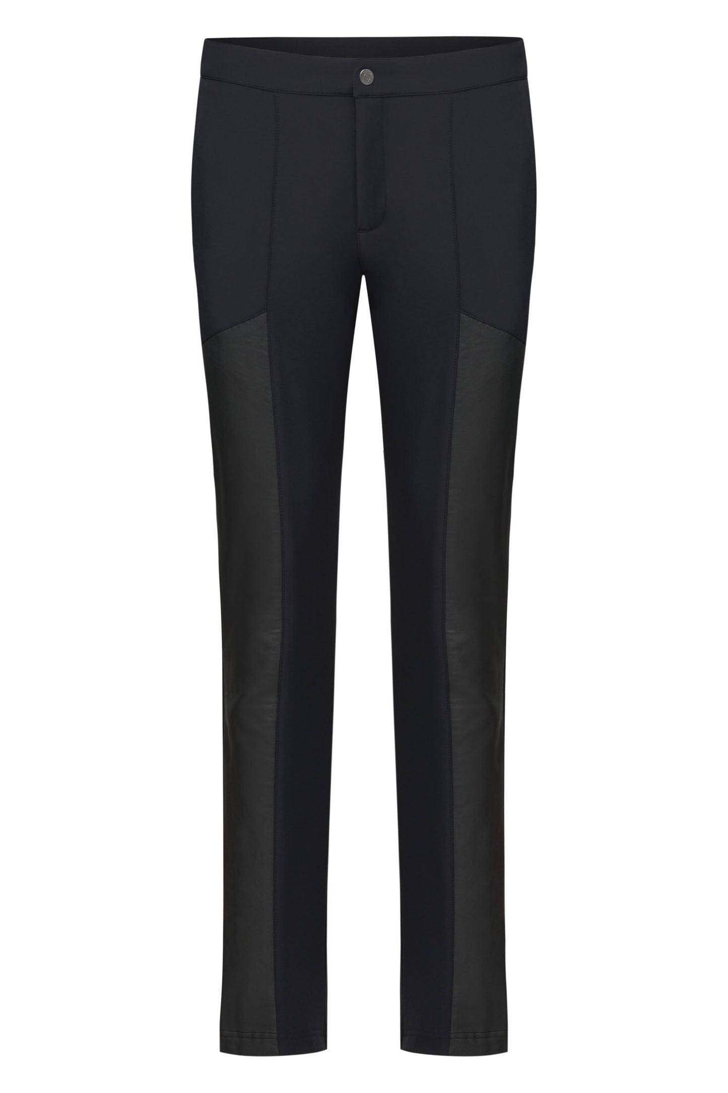Xandra Leather Contrast Pant
