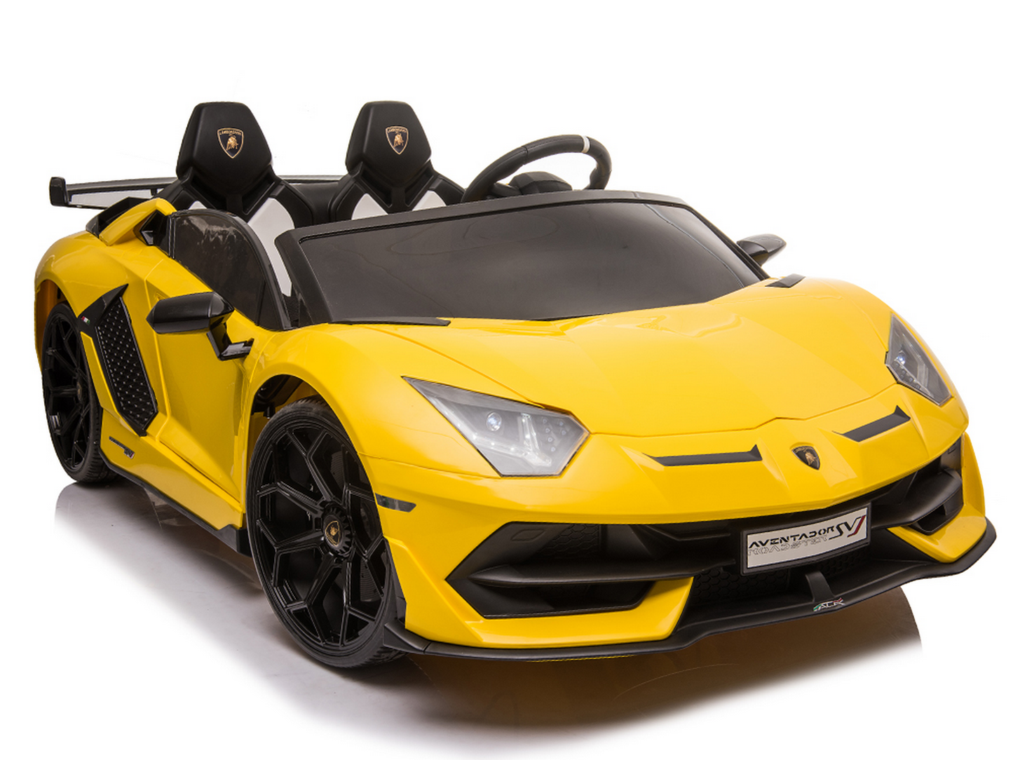 Magic Cars 2 Seater Lamborghini Aventador RC Ride On Car For Children Wireless Parental Control