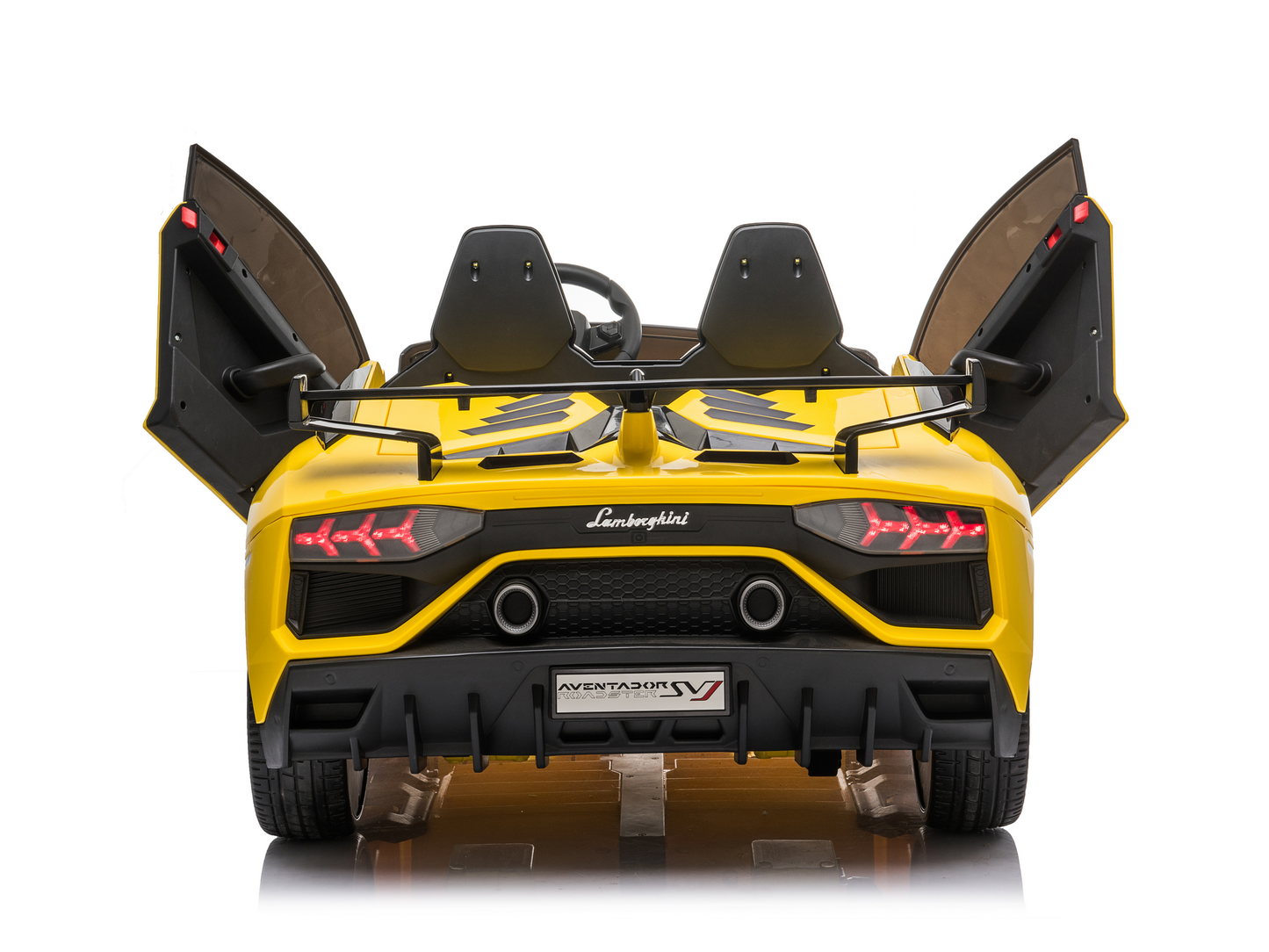Magic Cars 2 Seater Lamborghini Aventador RC Ride On Car For Children Wireless Parental Control