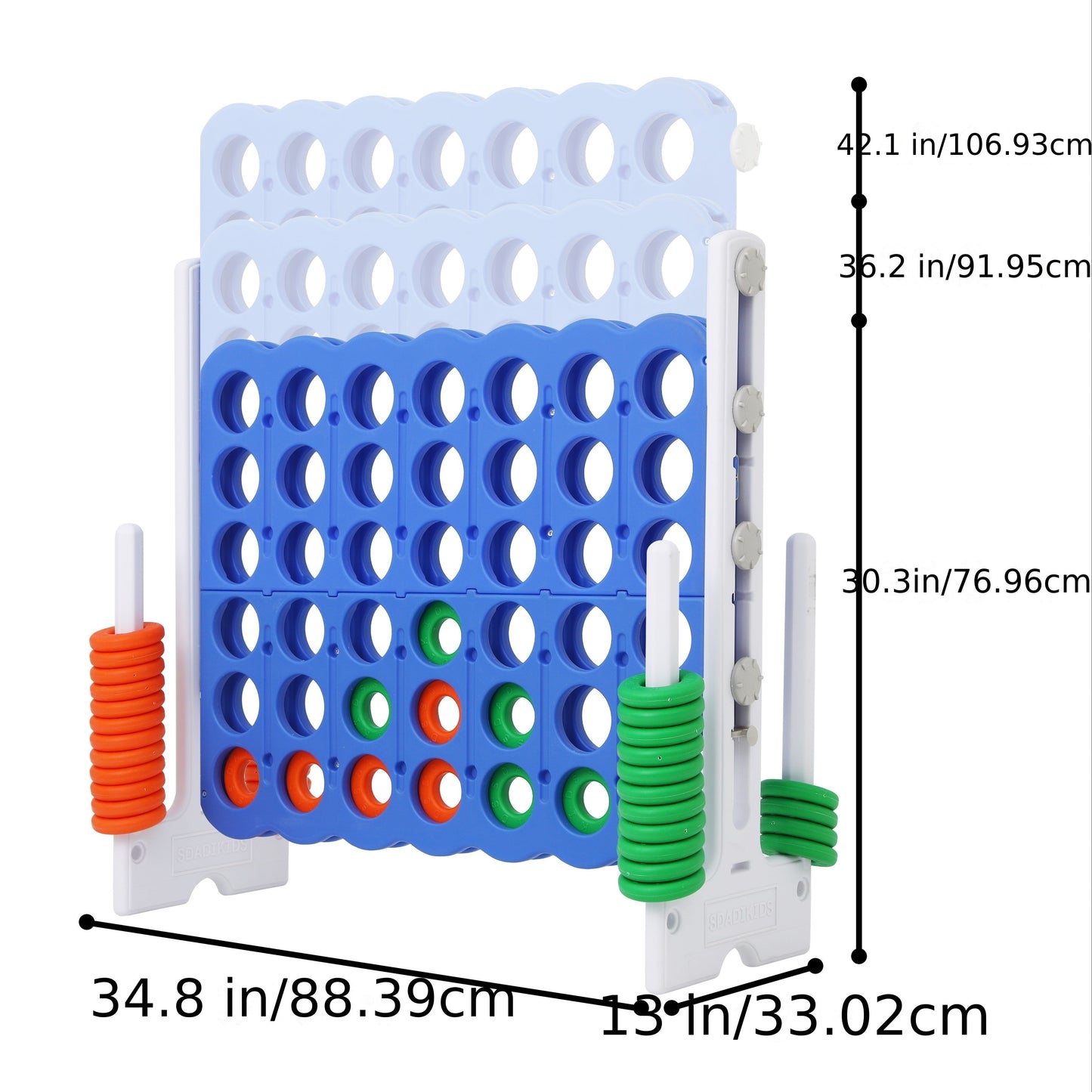 Giant 10.16cm A Row Game, Jumbo 4-to-Score TJR7L4D