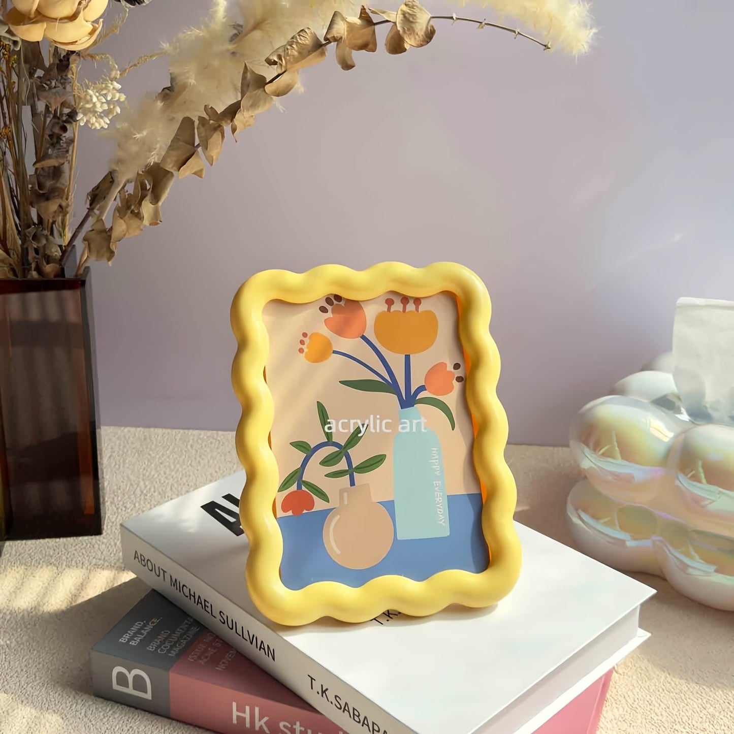Milk Yellow Cute Decorative Photo Frame - DGU9