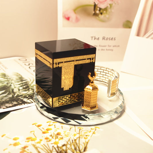 Black Gold Crystal Ornament- HMT24BG