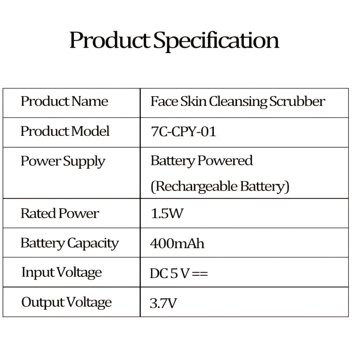 Skin Scrubber Ultrasonic Face Spatula, Blackhead Remover TJR7X1S