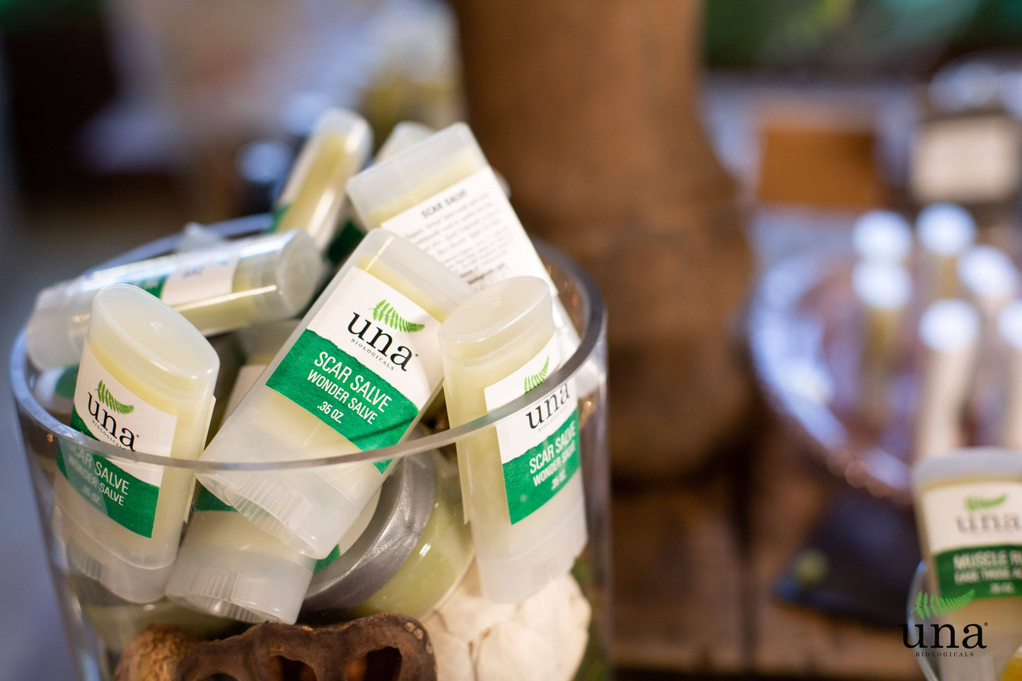 Una Biologicals - Scar Salve, Herbal Salve: Travel Size
