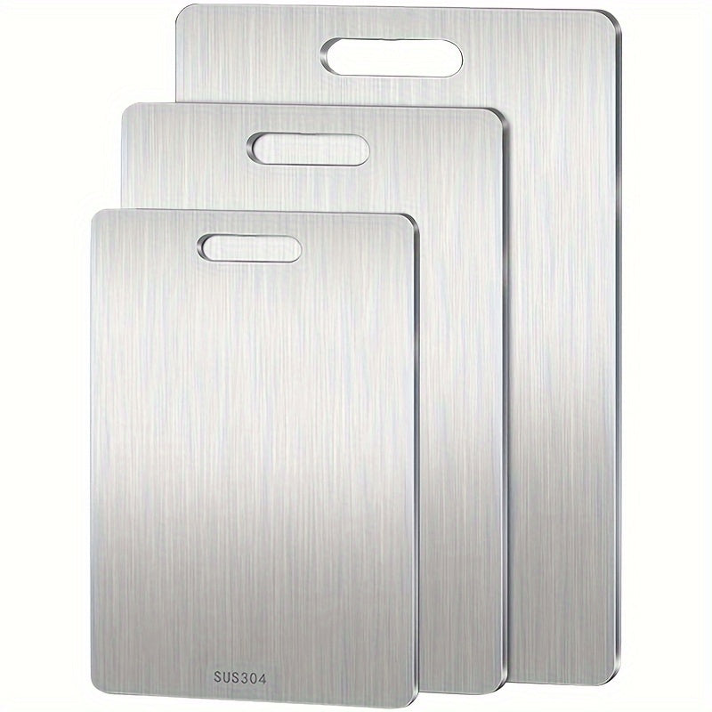 Double-sided Stainless Steel Cutting Board - FI3J
