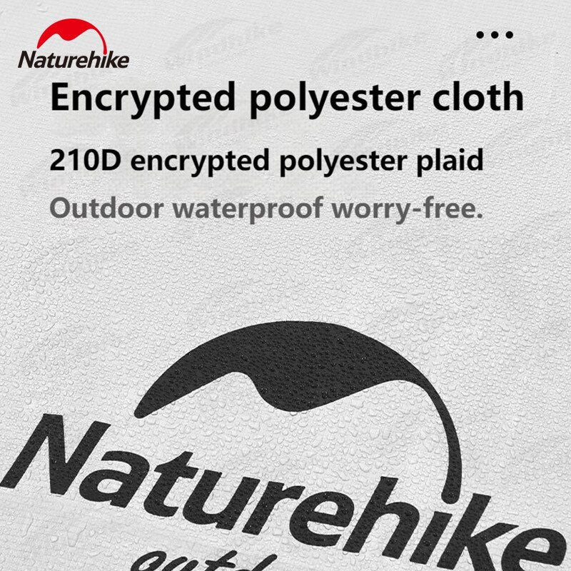 Naturehike GIRDER Series Sun Shelter Awning Canopy Tarp Tent in Classic Silver Coated & Double Sided Black Vinyl Glue + Silver Coating UV Sun Shade Tarp