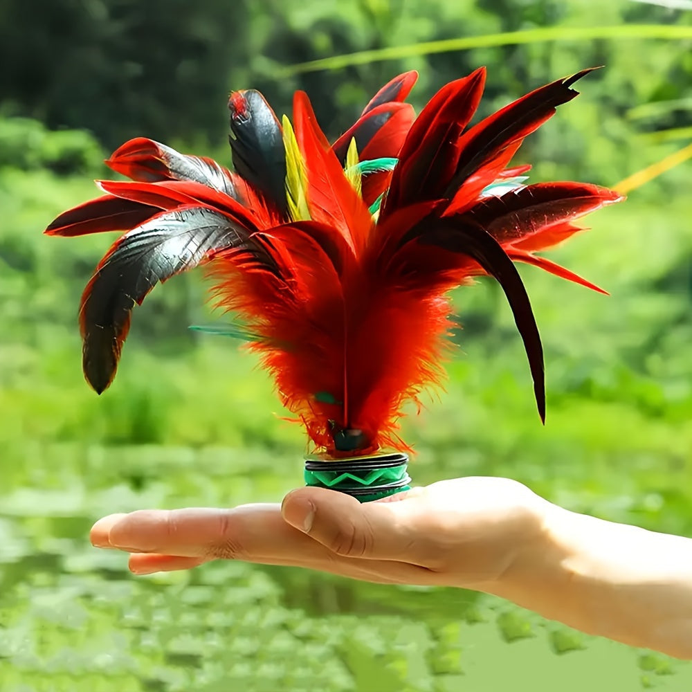 Vibrant Feather Jianzi, Hand & Foot Coordination TJR3L6N